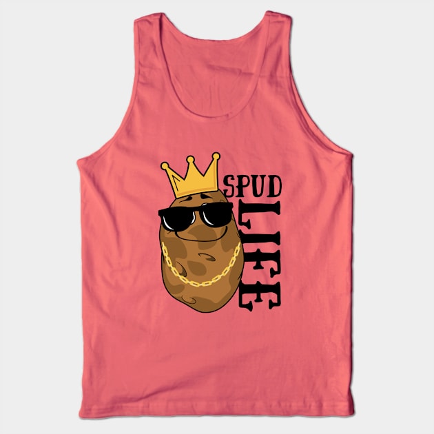 Spud Life Funny Potato Tank Top by DesignArchitect